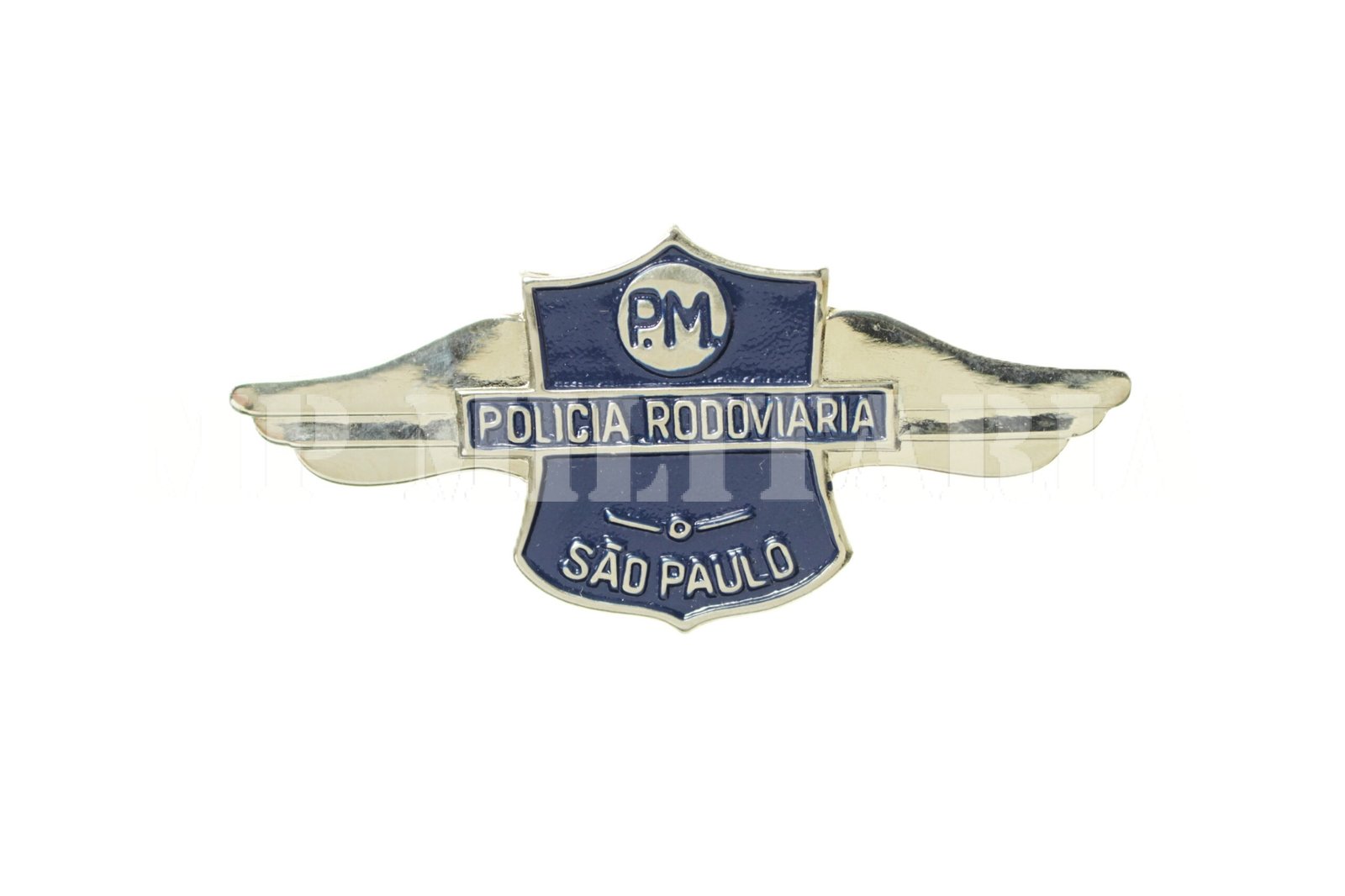 DISTINTIVO DA POLÍCIA MILITAR RODOVIÁRIA – SÃO PAULO – CABOS E SOLDADOS – 1970