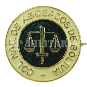PIN DO CONALAB – COLÉGIO DE ADVOGADOS DA BOLÍVIA