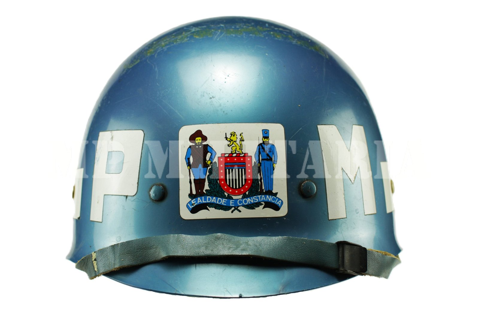 ANTIGO CAPACETE DA POLÍCIA MILITAR DE SÃO PAULO - Imagem 2