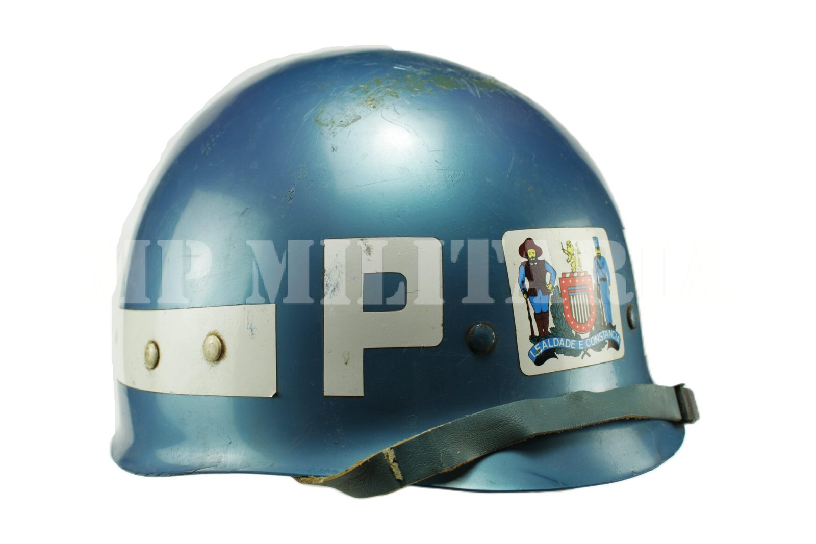 ANTIGO CAPACETE DA POLÍCIA MILITAR DE SÃO PAULO - Imagem 4