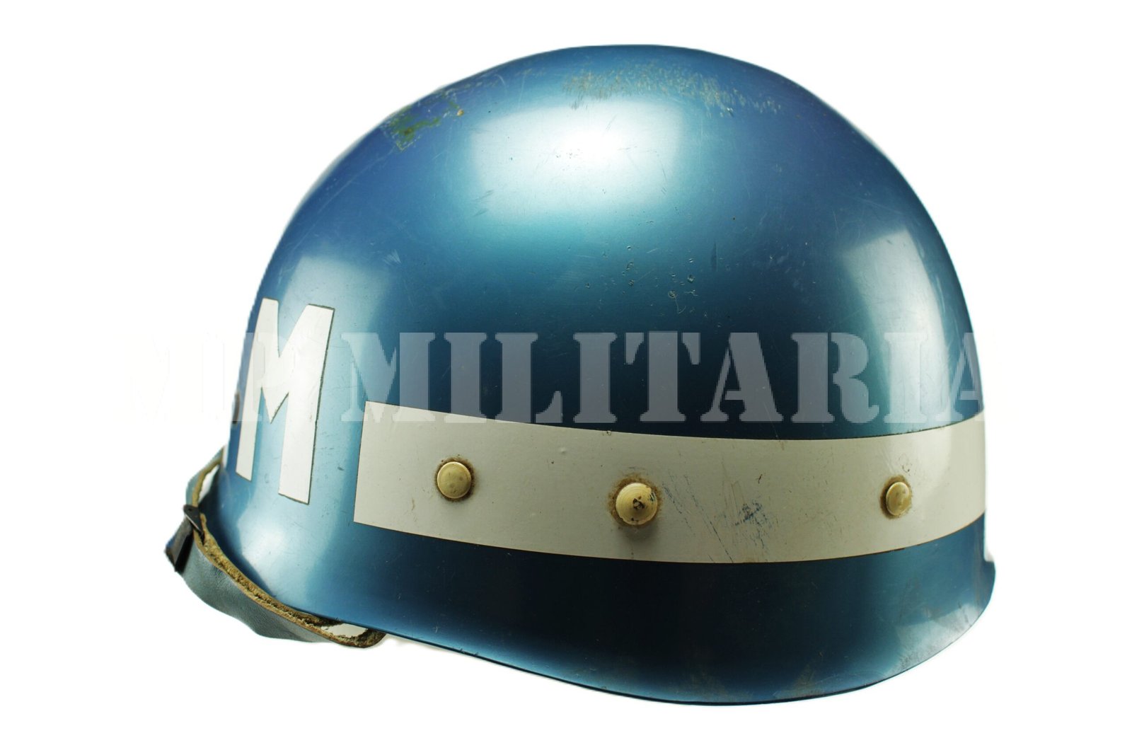 ANTIGO CAPACETE DA POLÍCIA MILITAR DE SÃO PAULO - Imagem 7