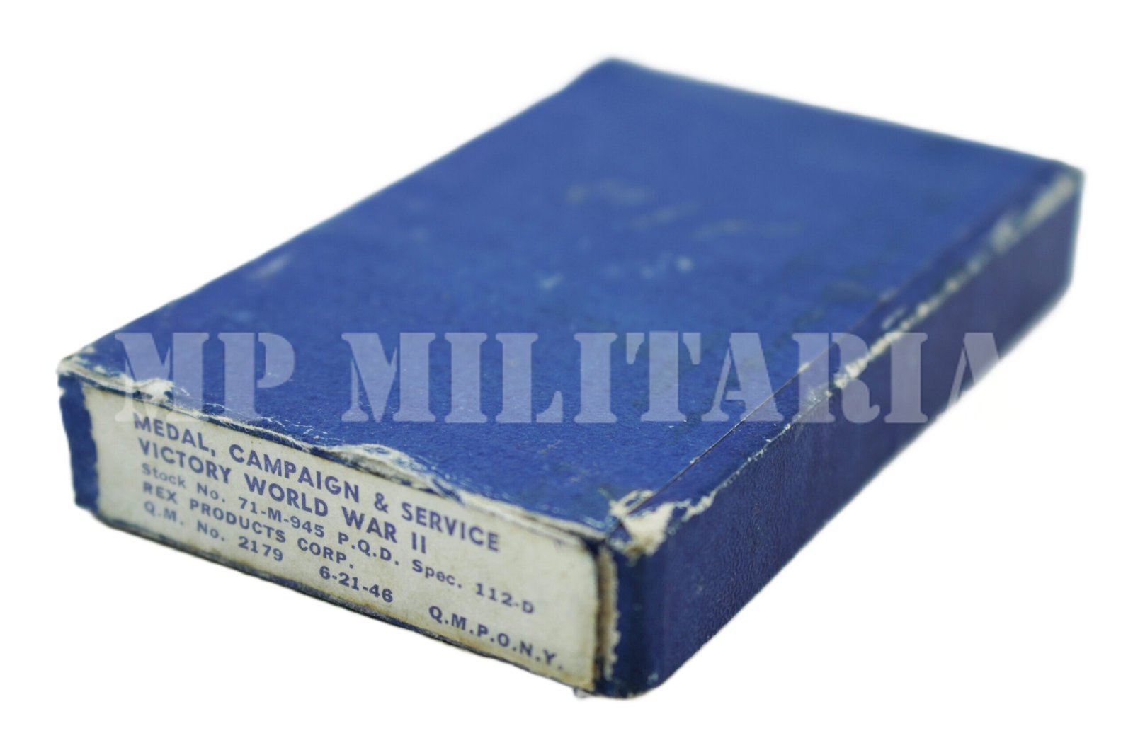 CAIXA DE MEDALHA DA MEDALHA DA VITÓRIA DA II GUERRA • ESTADO UNIDOS – ANOS 40 - Imagem 2