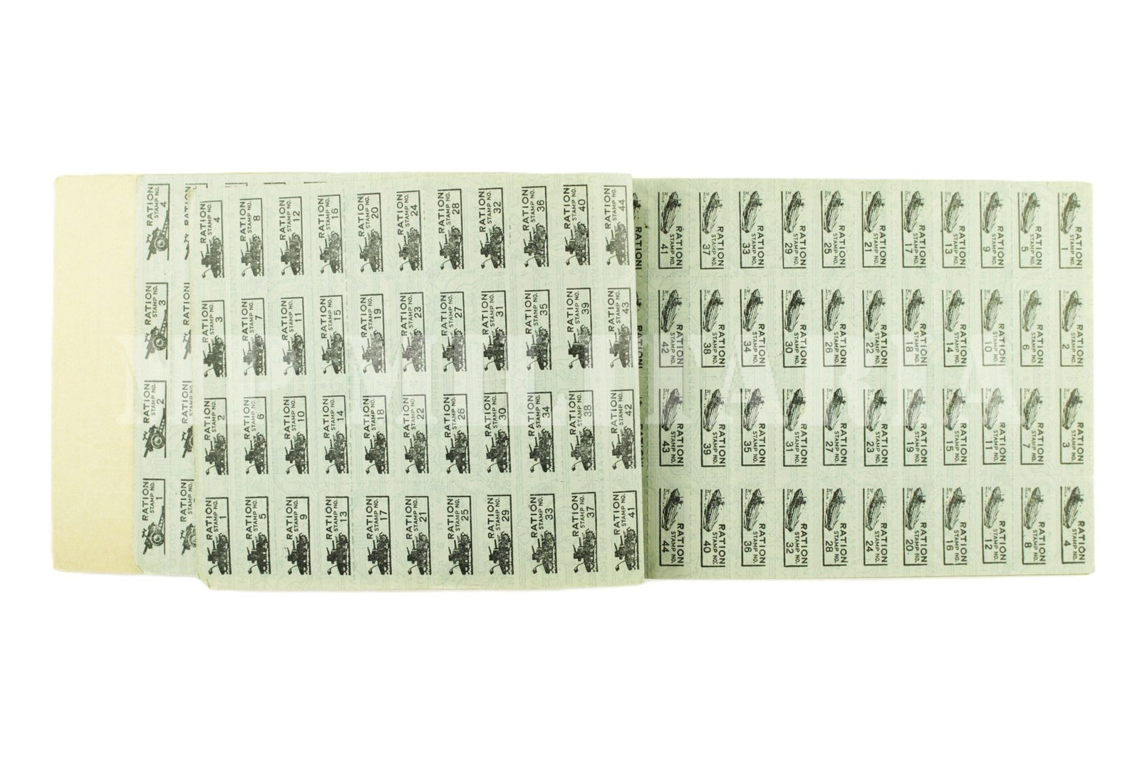 CADERNETA / LIVRO DE RACIONAMENTO DE GUERRA AMERICANO • WAR RATION BOOK Nº 3 – II GUERRA - Imagem 3