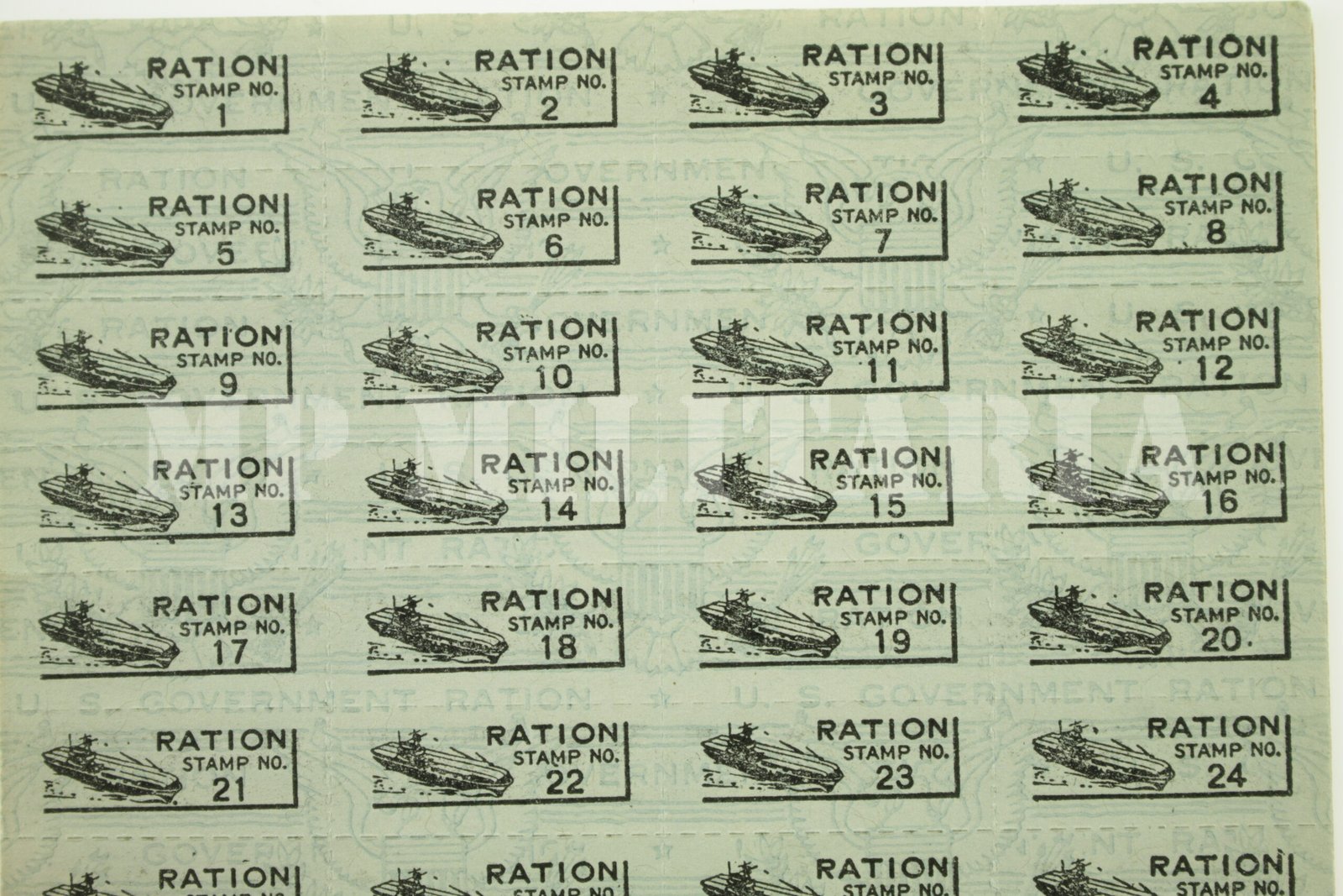 CADERNETA / LIVRO DE RACIONAMENTO DE GUERRA AMERICANO • WAR RATION BOOK Nº 3 – II GUERRA - Imagem 6