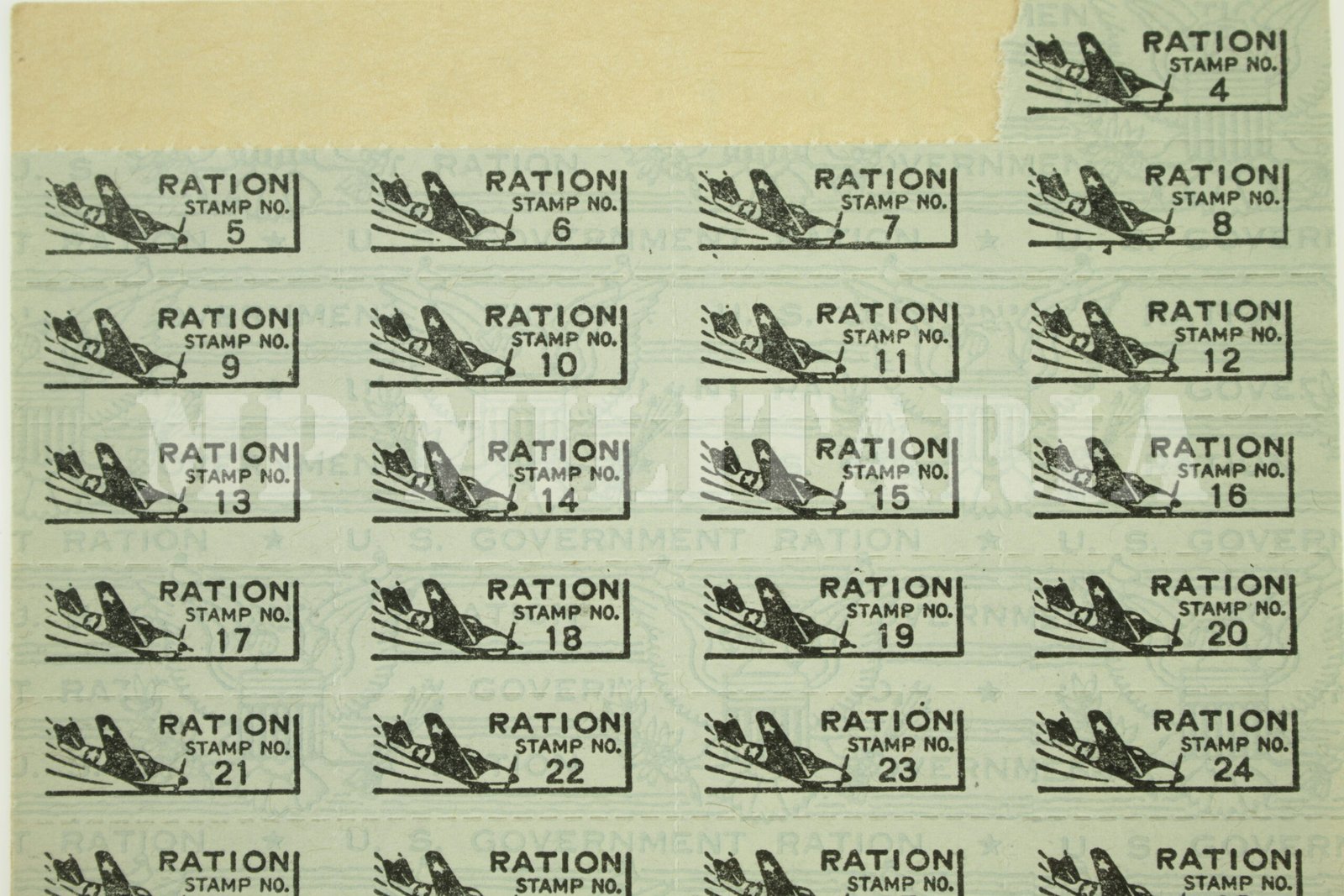CADERNETA / LIVRO DE RACIONAMENTO DE GUERRA AMERICANO • WAR RATION BOOK Nº 3 – II GUERRA - Imagem 7