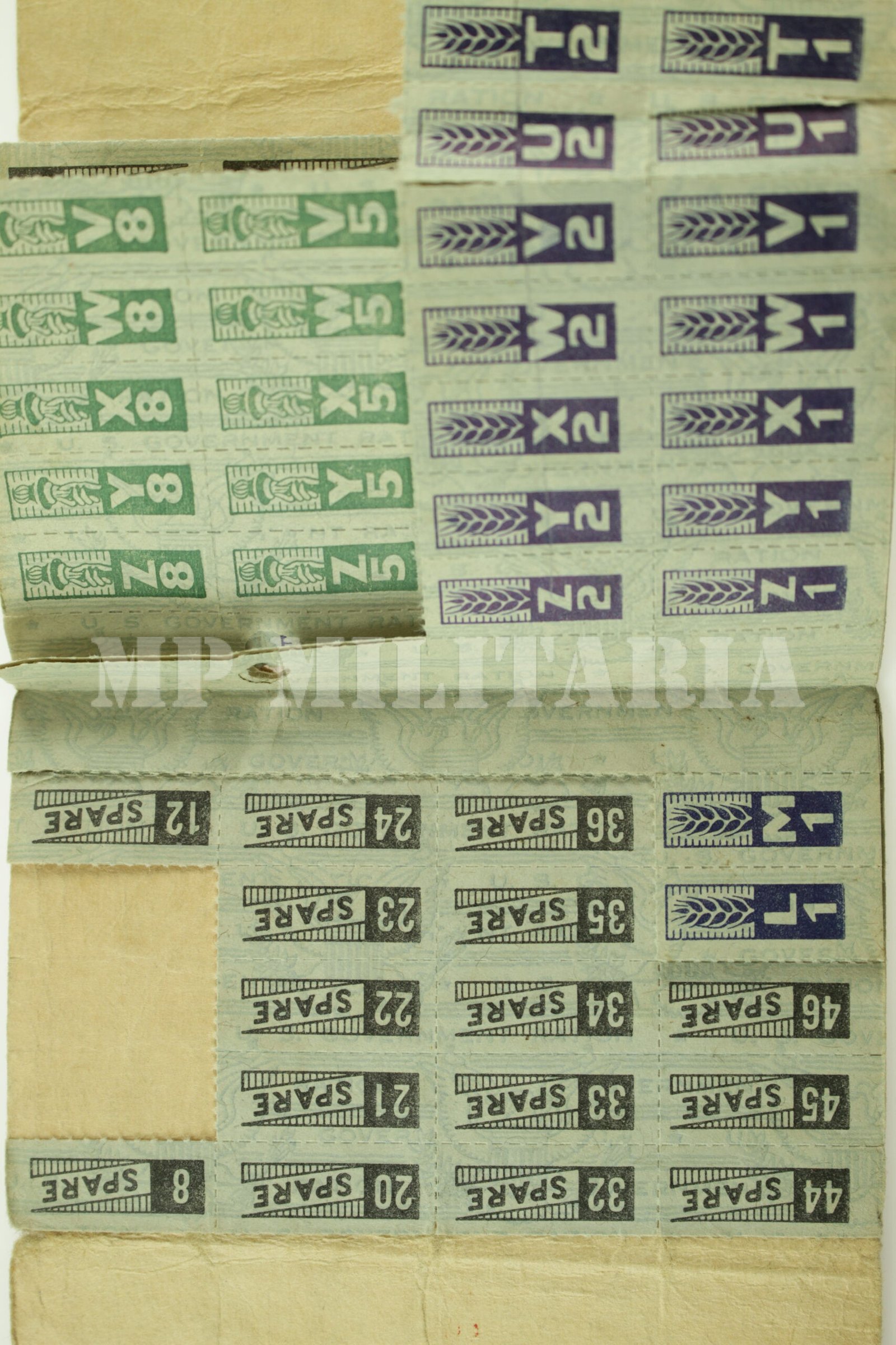 CADERNETA / LIVRO DE RACIONAMENTO DE GUERRA AMERICANO • WAR RATION BOOK Nº 4 – II GUERRA - Imagem 4