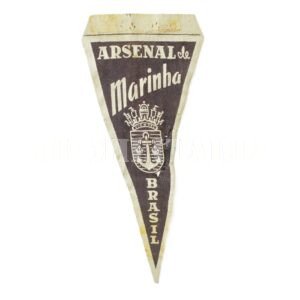 ANTIGA MINI FLÂMULA DO ARSENAL DA MARINHA DO BRASIL