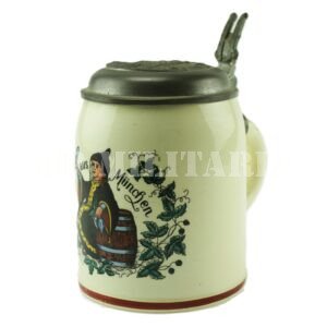 CANECA / MUG MÜNCHNER KINDL, CATEDRAL DE MUNIQUE – 1930