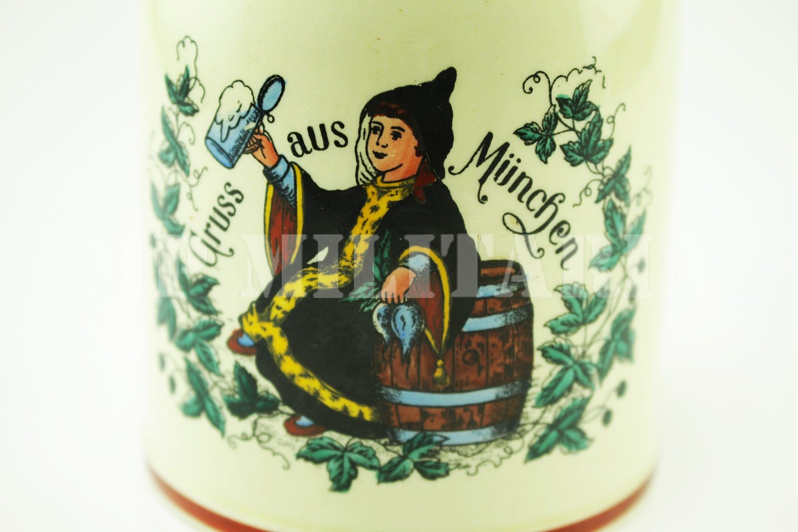 CANECA / MUG MÜNCHNER KINDL, CATEDRAL DE MUNIQUE – 1930 - Imagem 5