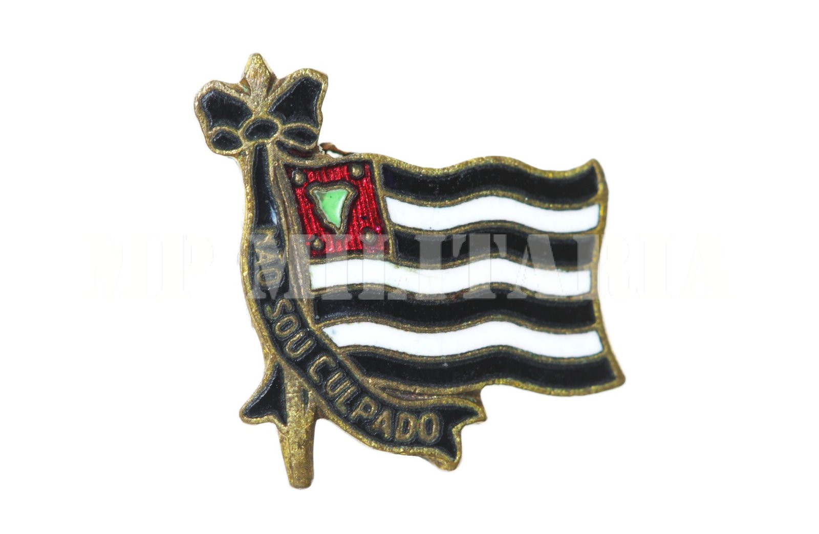 RARO PIN “NÃO SOU CULPADO” – REVOLUÇÃO DE 1932