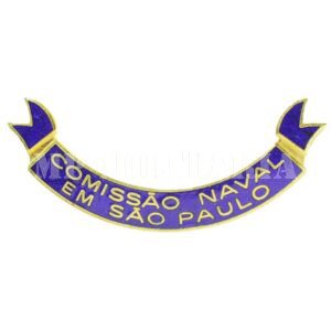 PLACA DE PANÓPLIA DA COMISSÃO NAVAL EM SÃO PAULO – MARINHA DO BRASIL