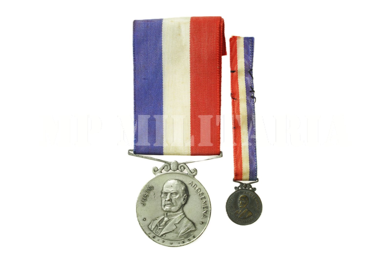 MEDALHA JUSTO AROSEMENA – INSTITUTO CULTURAL BRASILEIRO PANAMENHO – 1959