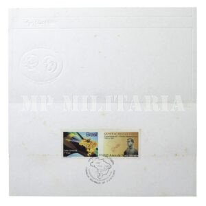 SELO PERSONALIZADO DOS 125 ANOS DO GENERAL MIGUEL COSTA, CARIMBO COMEMORATIVO