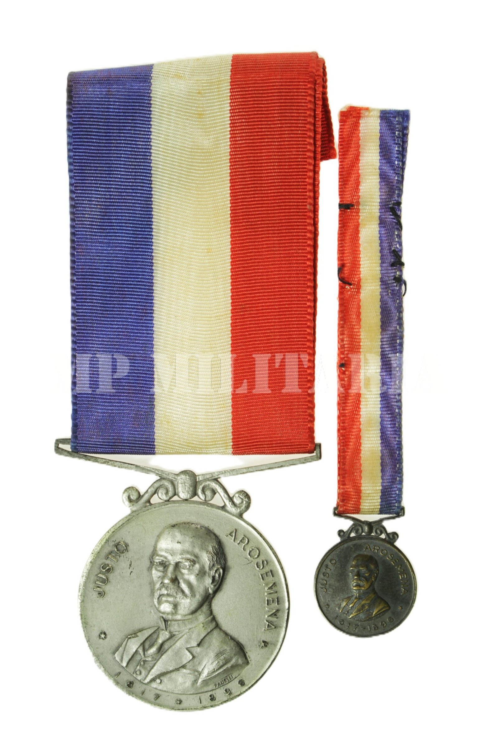 MEDALHA JUSTO AROSEMENA – INSTITUTO CULTURAL BRASILEIRO PANAMENHO – 1959 - Imagem 2