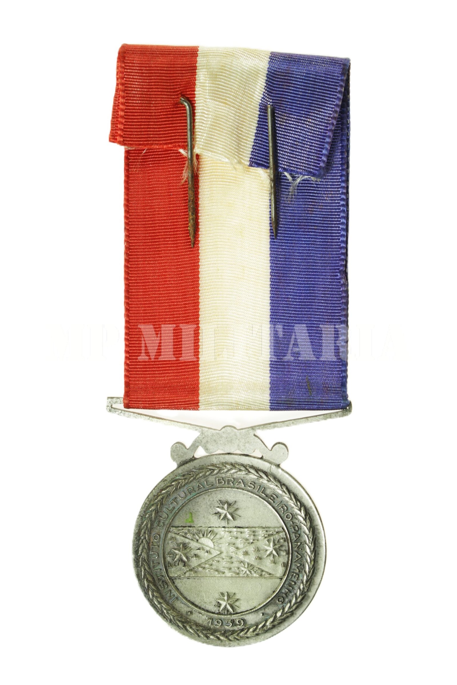 MEDALHA JUSTO AROSEMENA – INSTITUTO CULTURAL BRASILEIRO PANAMENHO – 1959 - Imagem 6