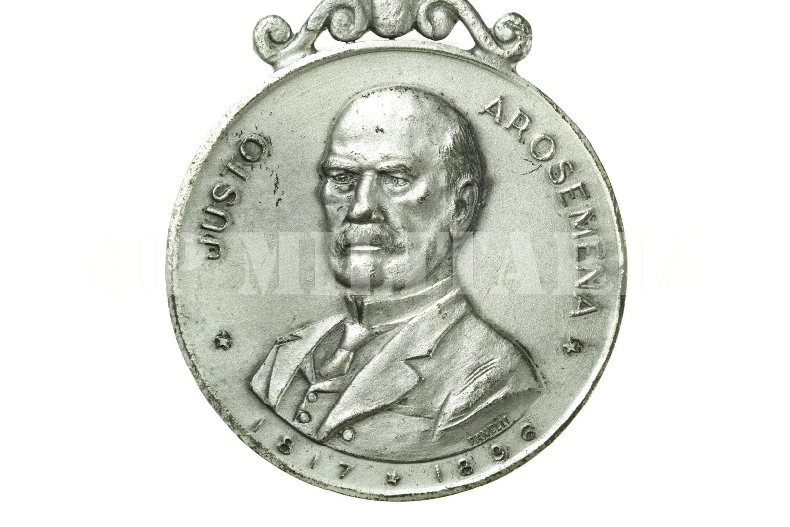 MEDALHA JUSTO AROSEMENA – INSTITUTO CULTURAL BRASILEIRO PANAMENHO – 1959 - Imagem 4