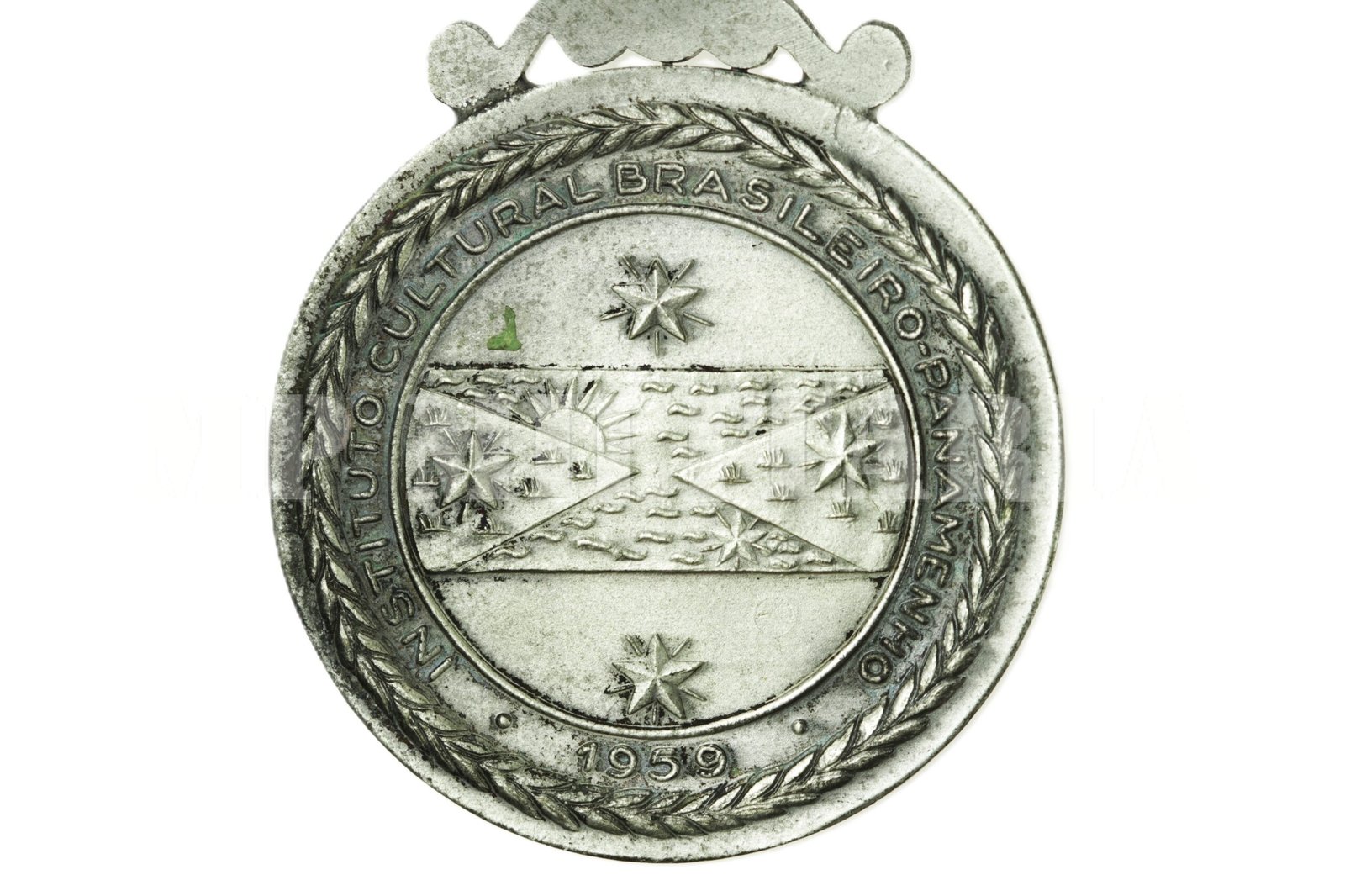 MEDALHA JUSTO AROSEMENA – INSTITUTO CULTURAL BRASILEIRO PANAMENHO – 1959 - Imagem 5