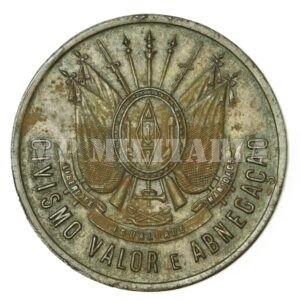 MEDALHA “PELA CONSOLIDAÇÃO DA REPÚBLICA” DA REVOLUÇÃO FEDERALISTA – 1893