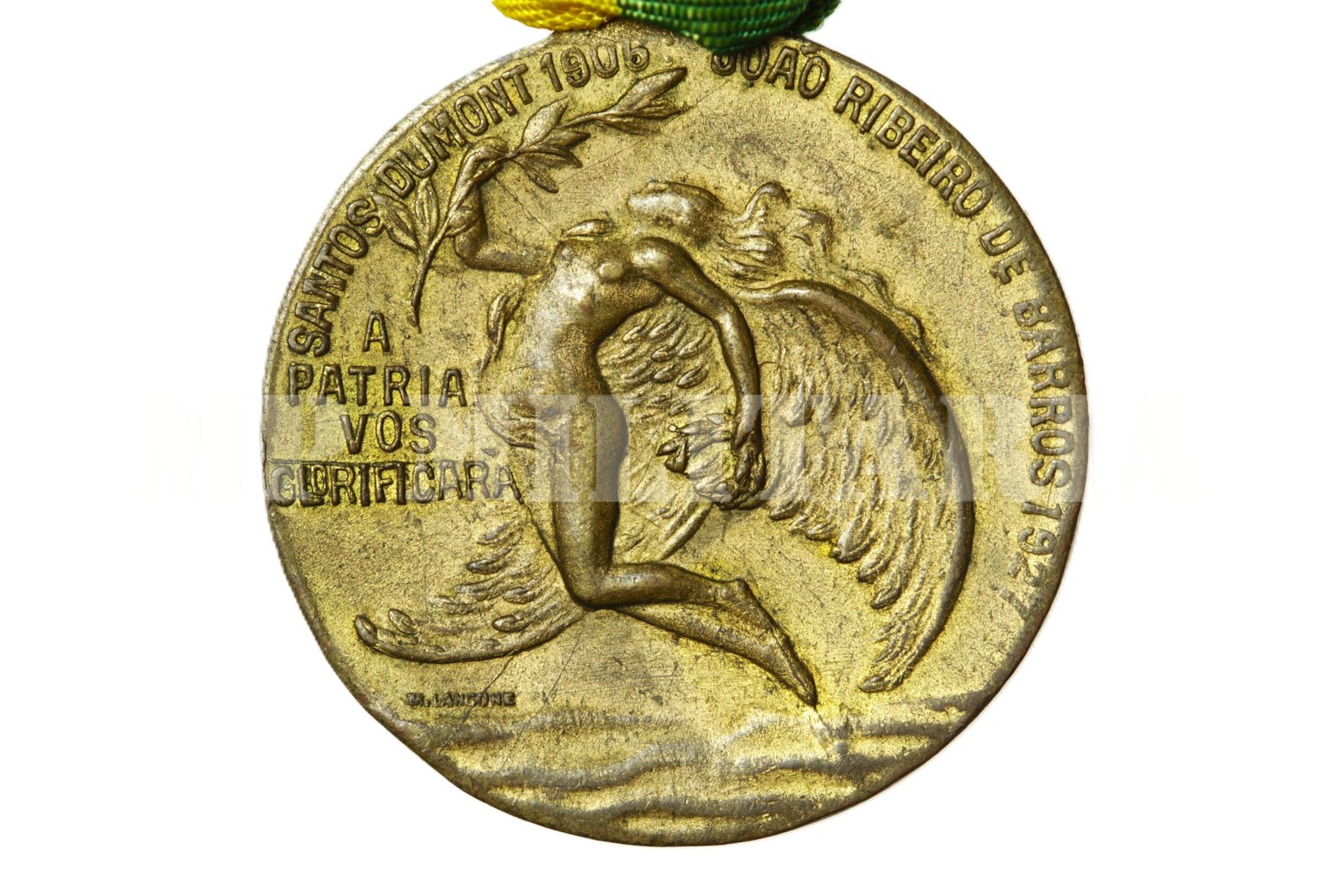 MEDALHA DO VÔO DO AVIÃO JAHÚ – 1927 - Imagem 3