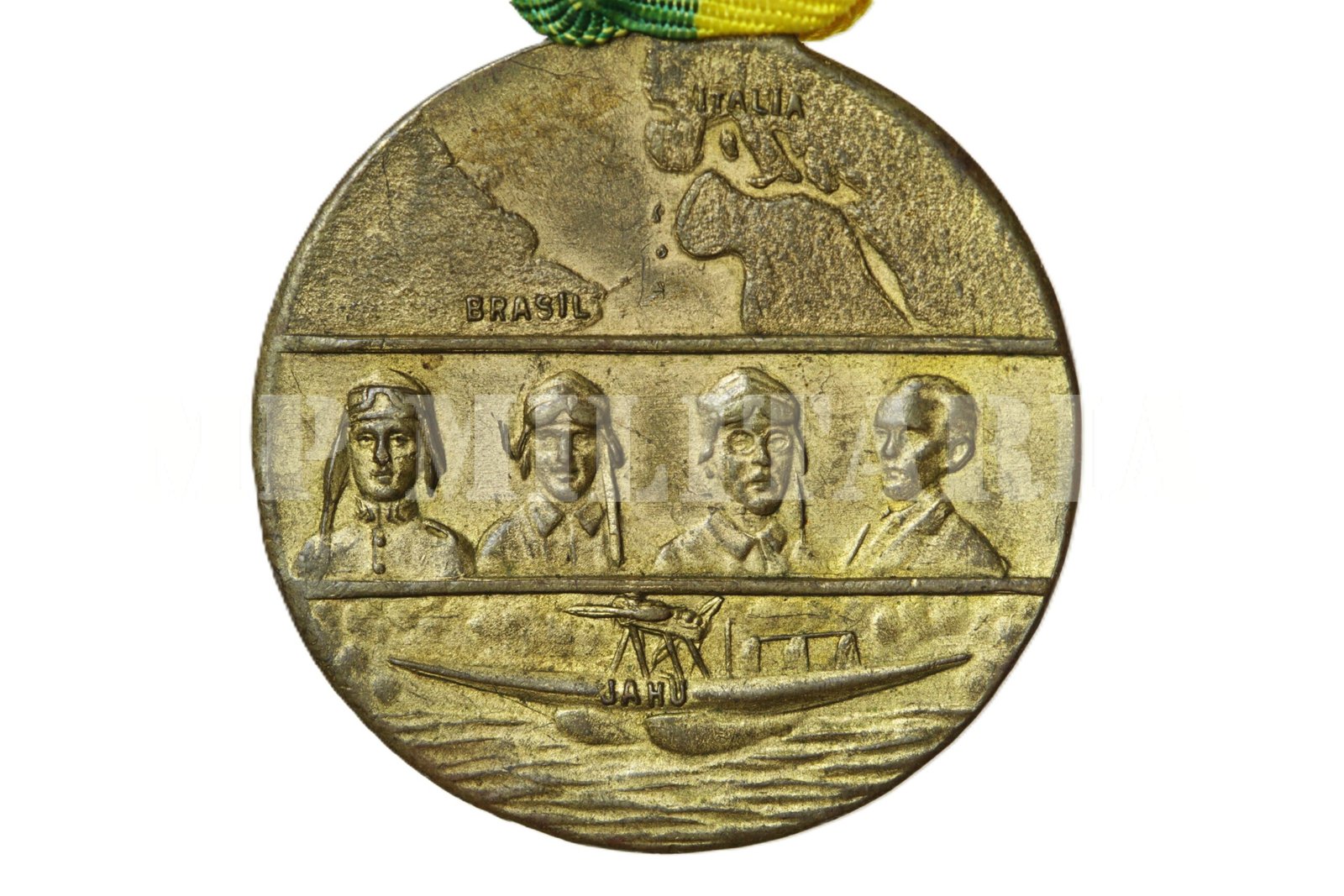 MEDALHA DO VÔO DO AVIÃO JAHÚ – 1927 - Imagem 4