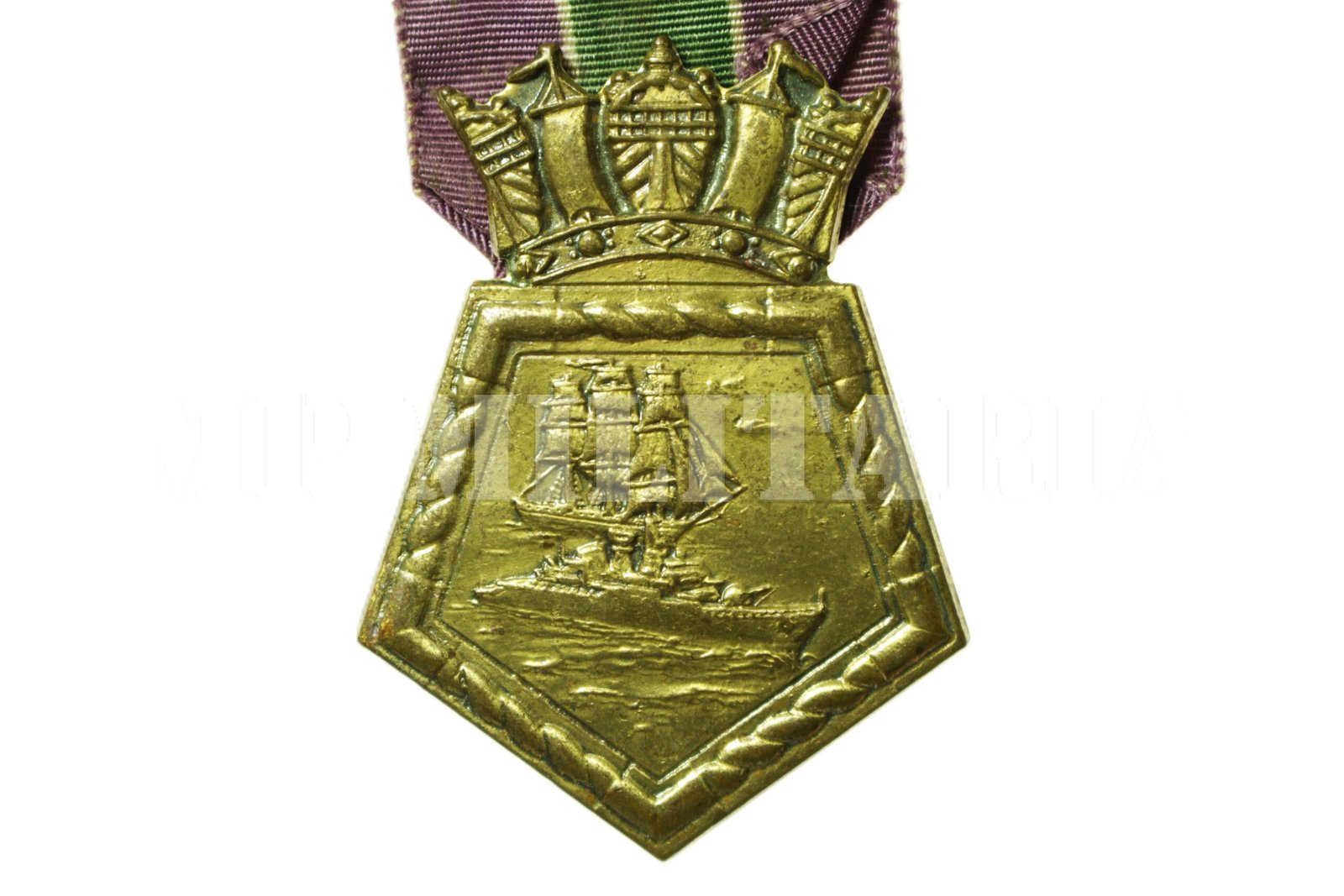 MEDALHA DO MÉRITO MARINHEIRO COM BARRETA • 2 ANCORAS NA CAIXA – MARINHA DO BRASIL - Imagem 4