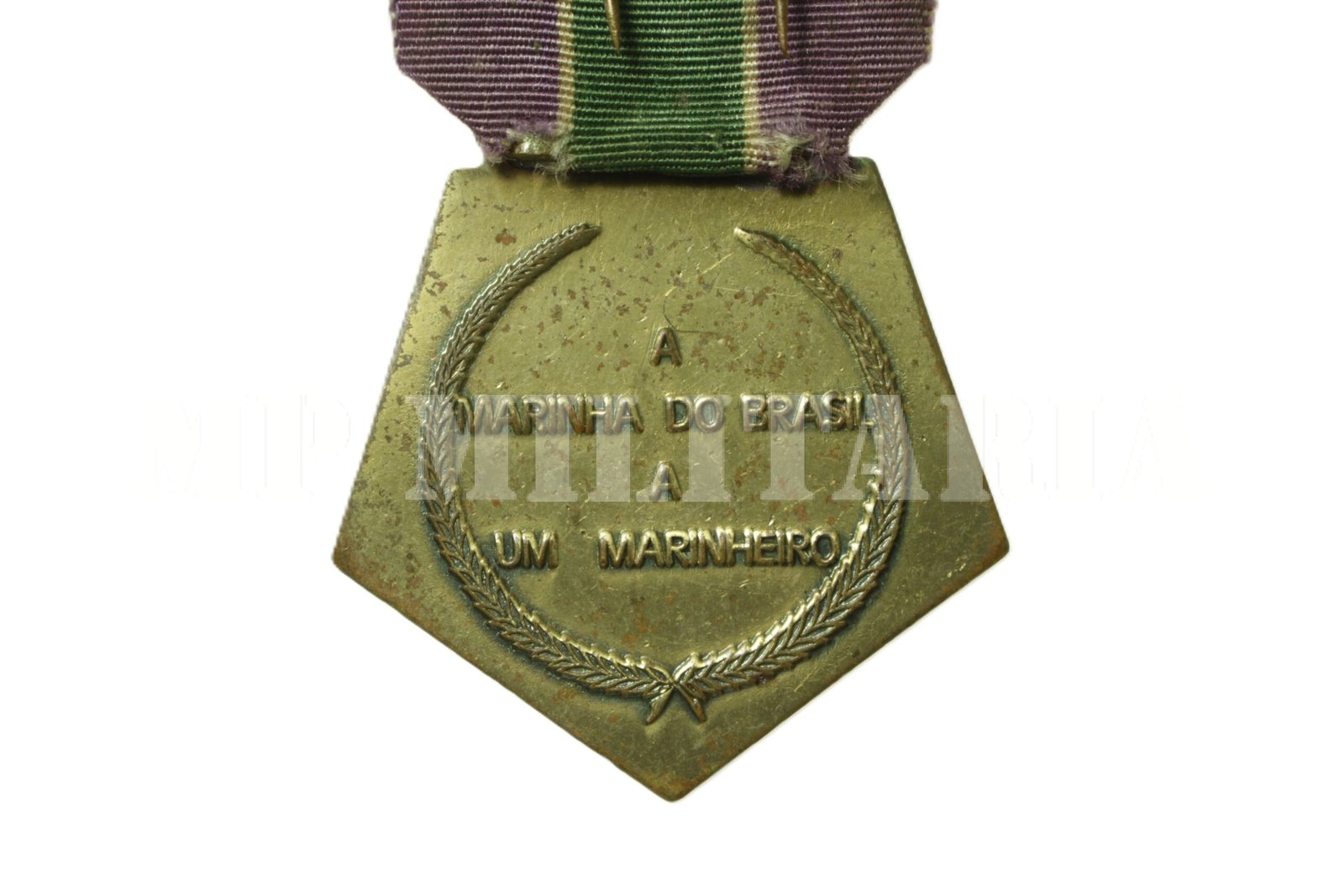 MEDALHA DO MÉRITO MARINHEIRO COM BARRETA • 2 ANCORAS NA CAIXA – MARINHA DO BRASIL - Imagem 5