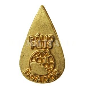 PIN DA CAMPANHA PÓLIO PLUS DO ROTARY