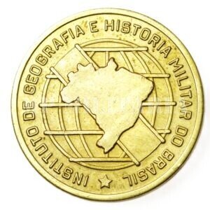 MEDALHA DO “JUBILEU DE PRATA DO INSTITUTO DE GEOGRAFIA E HISTÓRIA MILITAR DO BRASIL” – 1961