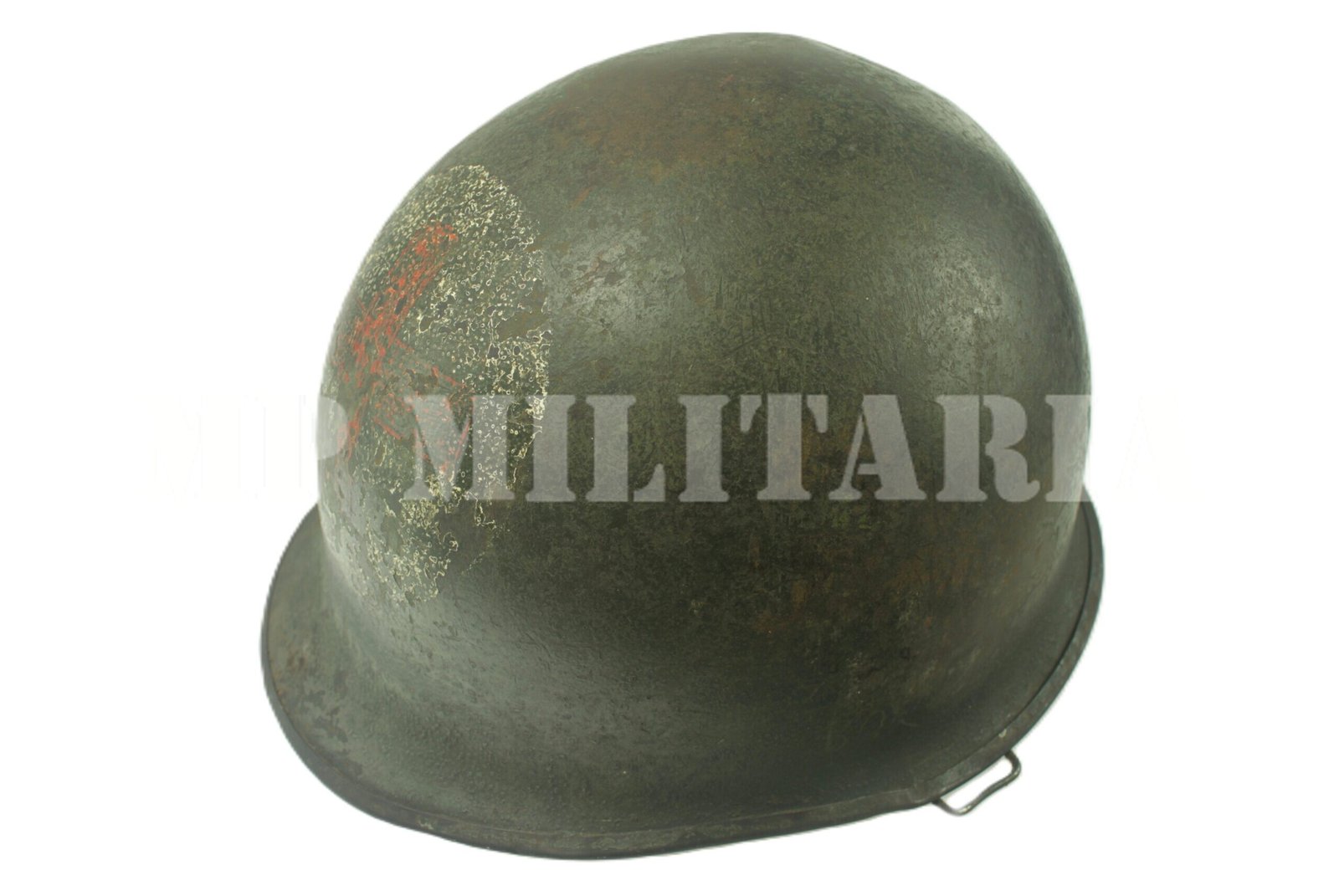 CAPACETE DE AÇO M1 DE PADIOLEIRO / MÉDICO - Imagem 3