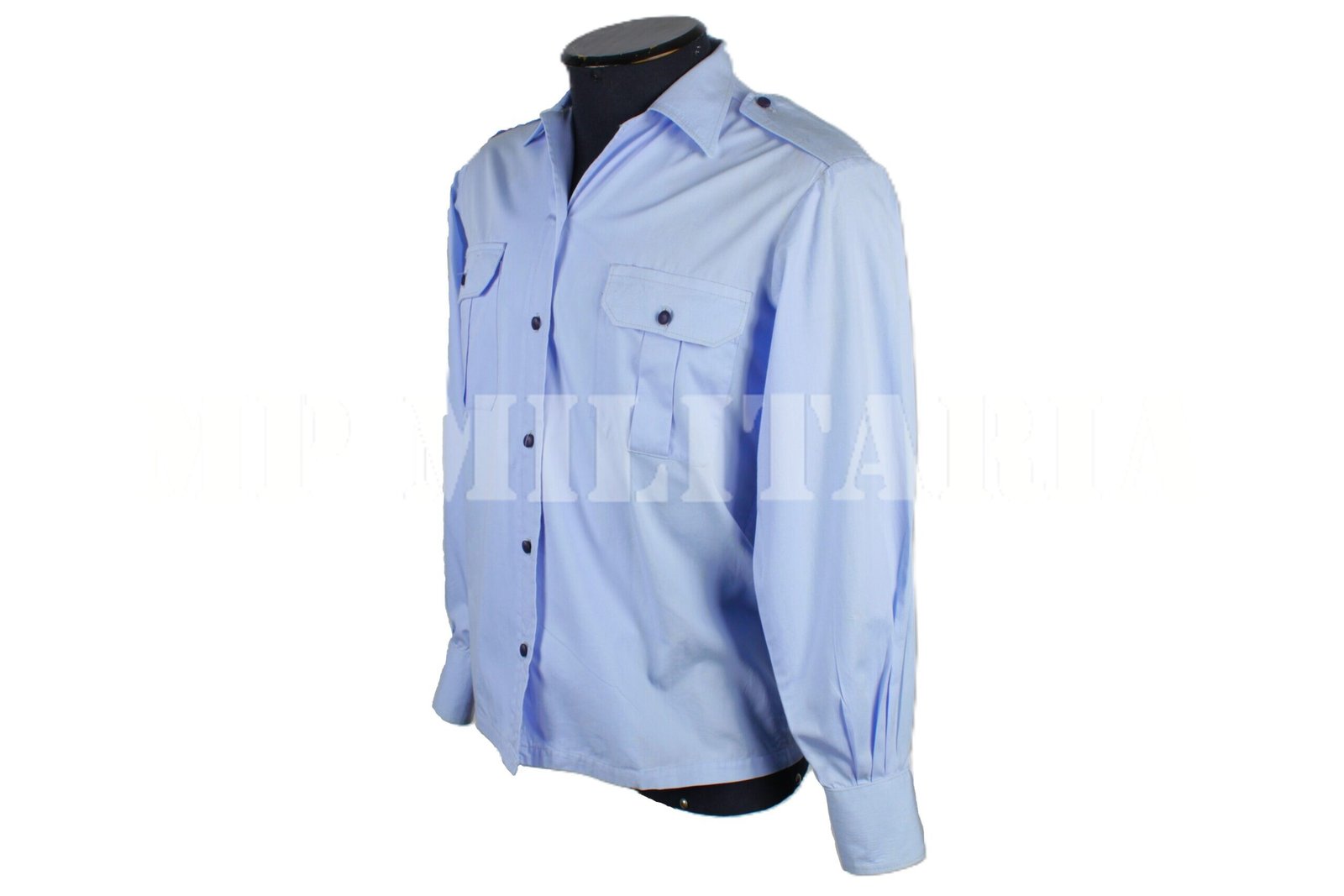 CAMISA AZUL OXFORD DA FORÇA AÉREA BRASILEIRA FAB – ANOS 50