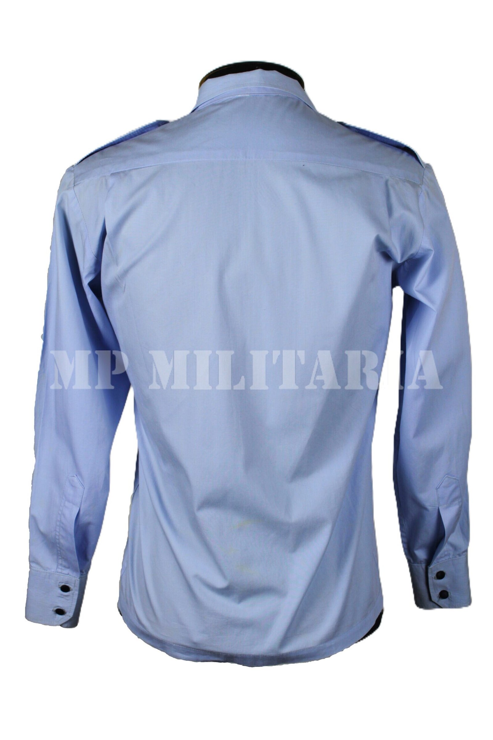 CAMISA AZUL OXFORD DA FORÇA AÉREA BRASILEIRA FAB – ANOS 50 - Imagem 5