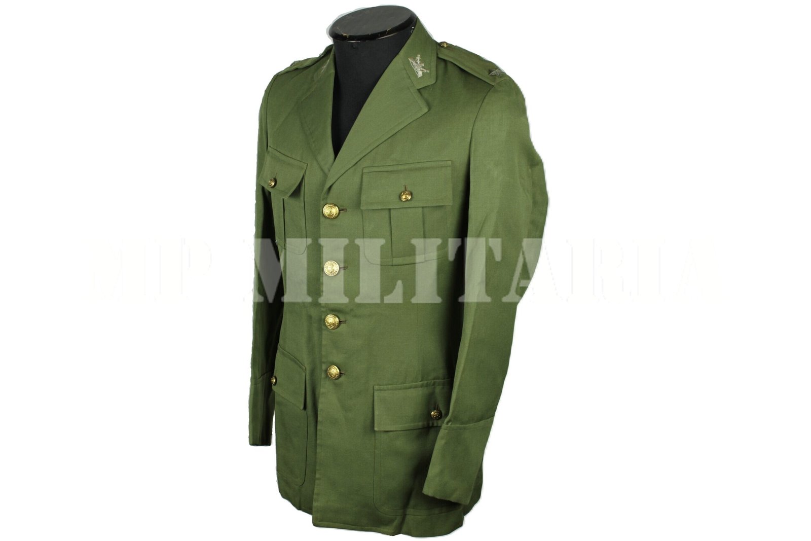 TÚNICA DE GABARDINE DE ASPIRANTE DO EXÉRCITO BRASILEIRO – ANOS 50