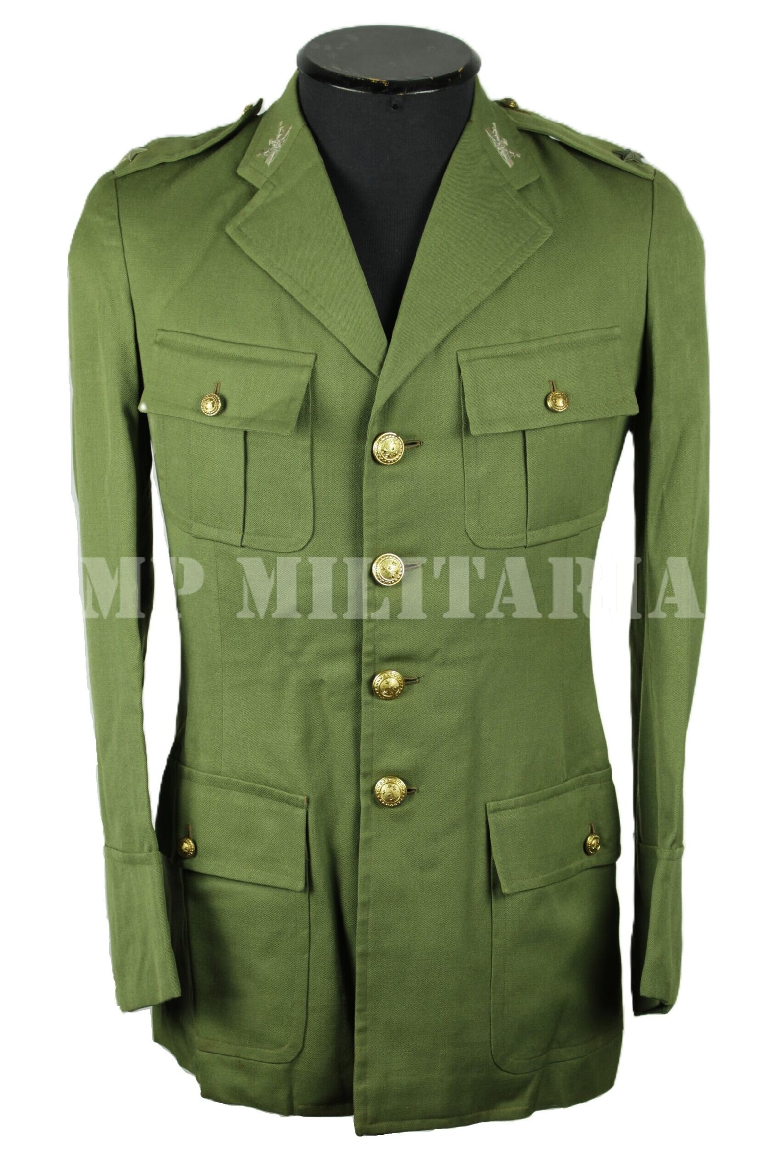 TÚNICA DE GABARDINE DE ASPIRANTE DO EXÉRCITO BRASILEIRO – ANOS 50 - Imagem 3