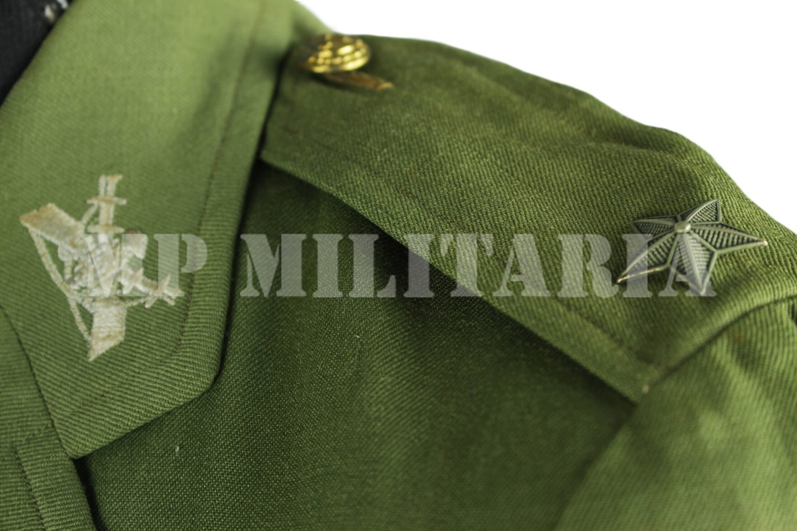 TÚNICA DE GABARDINE DE ASPIRANTE DO EXÉRCITO BRASILEIRO – ANOS 50 - Imagem 7