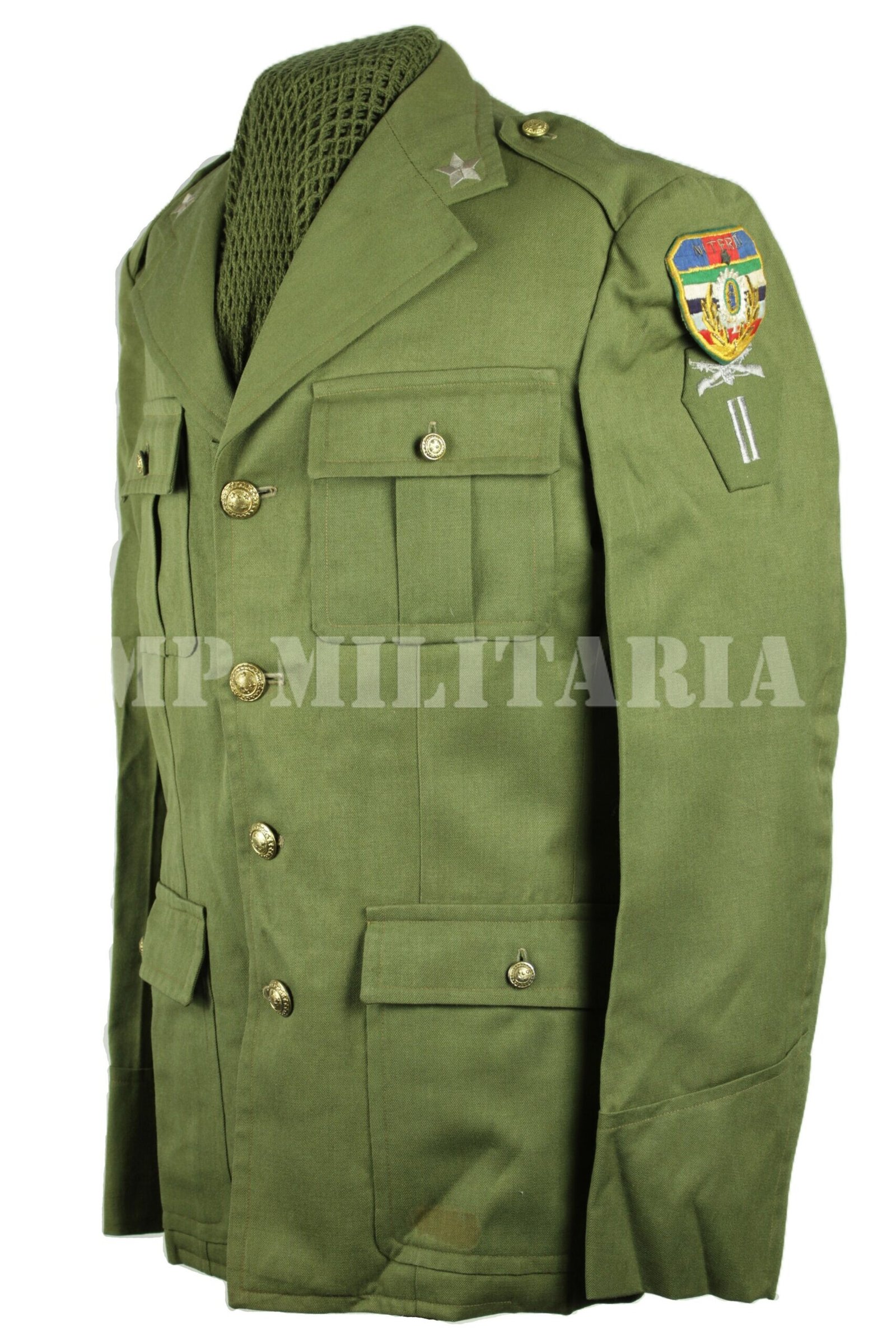 TÚNICA DE GABARDINE DE ALUNO DO CPOR DE NITERÓI • EXÉRCITO BRASILEIRO – ANOS 50 500,00 - Imagem 2