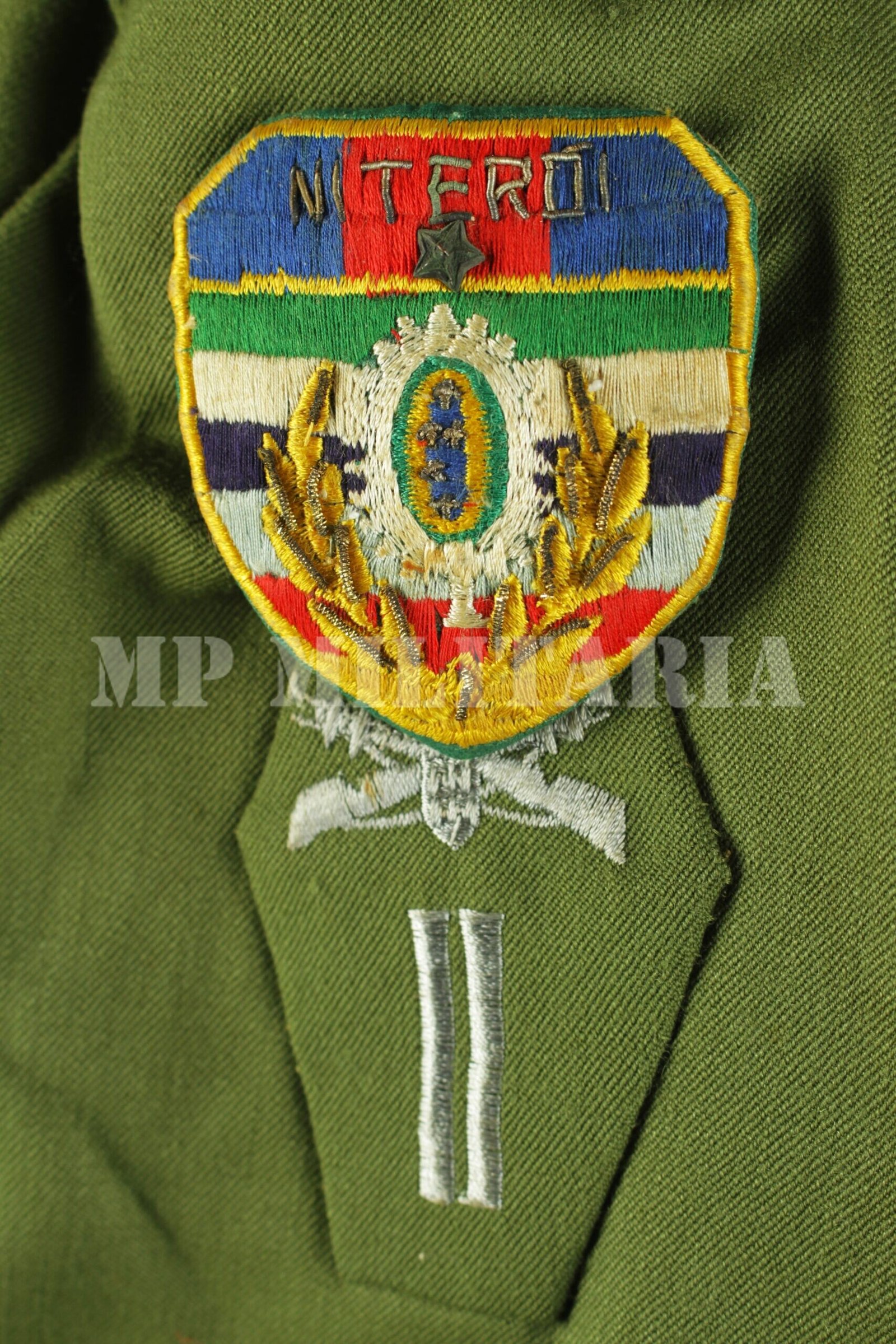 TÚNICA DE GABARDINE DE ALUNO DO CPOR DE NITERÓI • EXÉRCITO BRASILEIRO – ANOS 50 500,00 - Imagem 3
