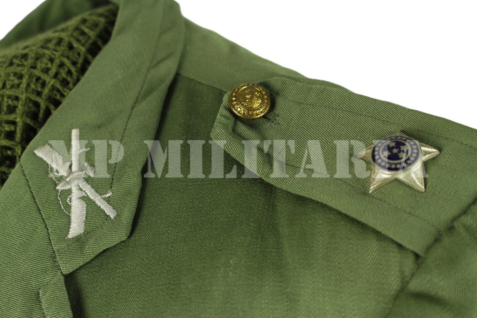 TÚNICA DE GABARDINE DE EX-COMBATENTE DA II GUERRA • EXÉRCITO BRASILEIRO – FEB - Imagem 7