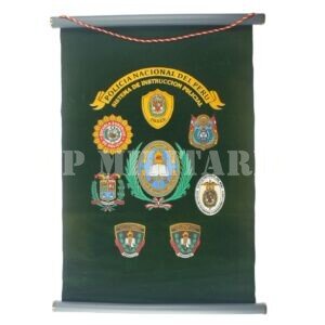 FLÂMULA DA POLÍCIA NACIONAL DEL PERU