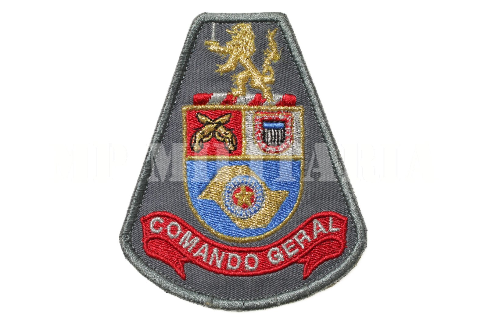 PATCH / DISTINTIVO BRANCO DO COMANDO GERAL – POLÍCIA MILITAR DE SÃO PAULO
