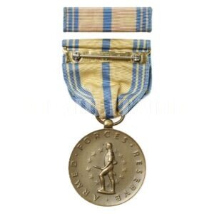 MEDALHA “ARMED FORCES RESERVE MEDAL – NATIONAL GUARD”, COM BARRETA