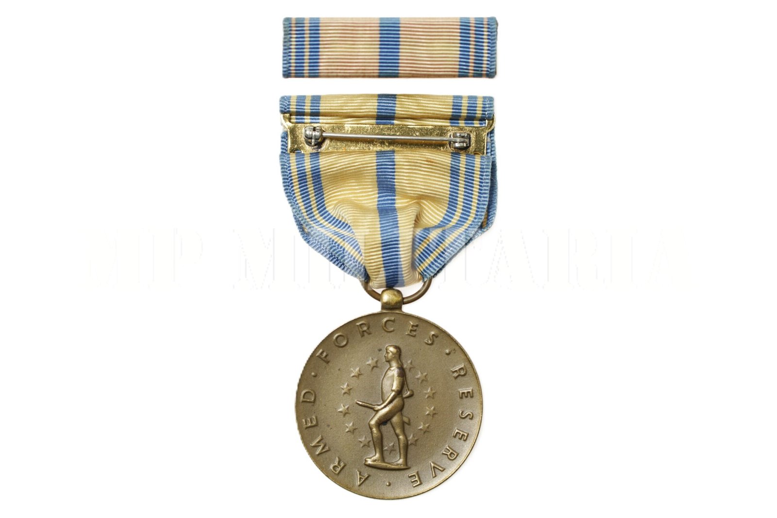 MEDALHA “ARMED FORCES RESERVE MEDAL – NATIONAL GUARD”, COM BARRETA