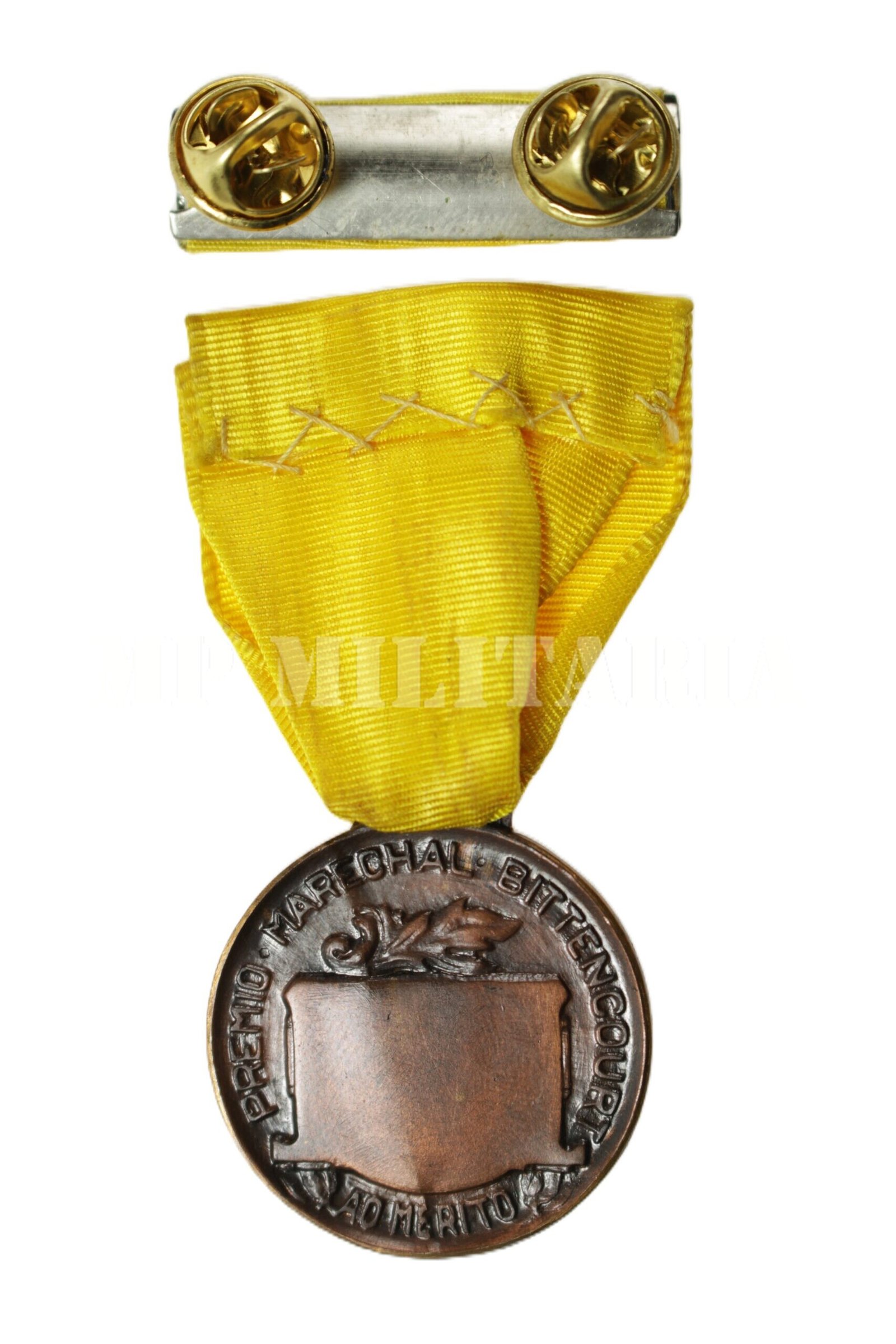 RARA MEDALHA PRÊMIO MARECHAL BITTENCOURT – AMAN EXÉRCITO - Imagem 5