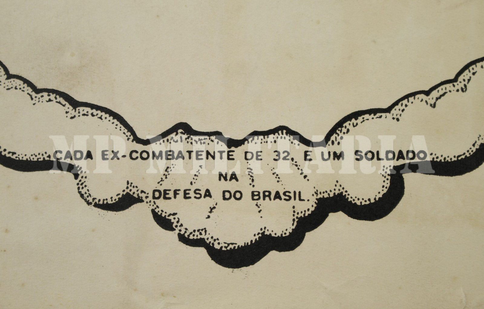 MOLDURA DE FOTOGRAFIA DE VETERANO DA ASSOCIAÇÃO DOS EX-COMBATENTES DE SÃO PAULO – REVOLUÇÃO DE 1932 - Imagem 4