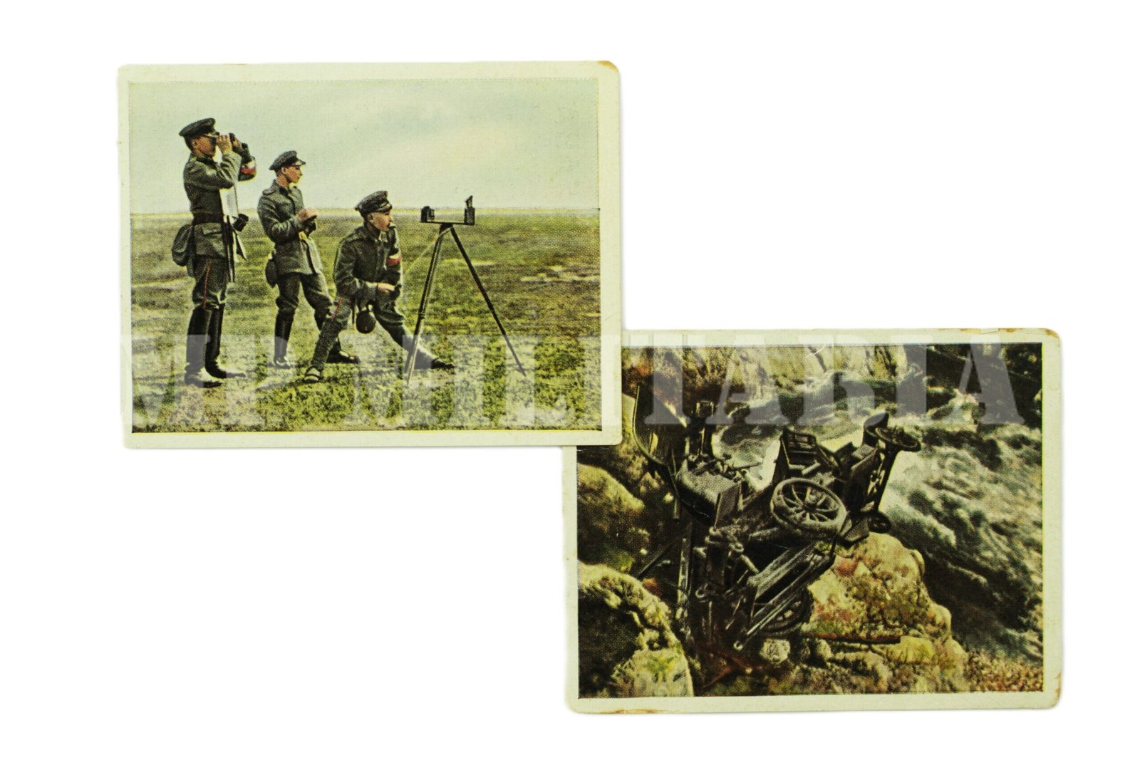LOTE DE 4 FIGURINHAS CIGARETTEN BILDER – KURMARK E JUNO – I GUERRA - Imagem 3