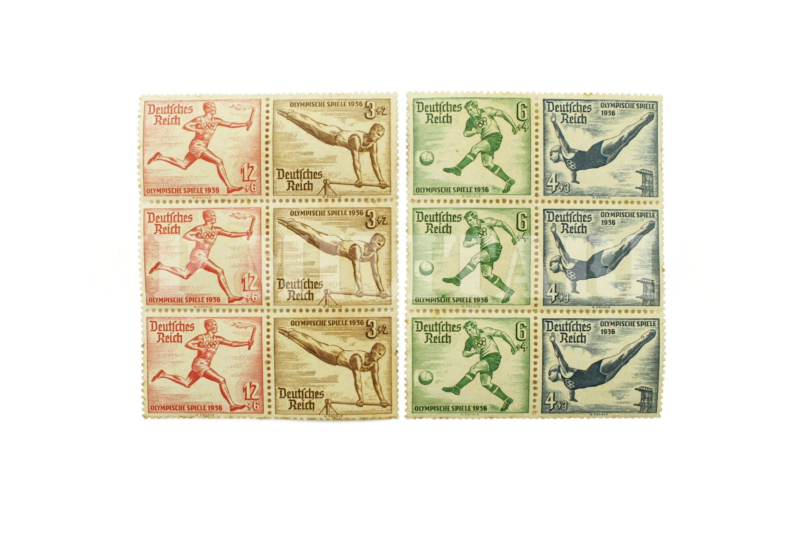 BLOCO DE SELOS DA OLIMPIADA DE BERLIM – ALEMANHA 1936
