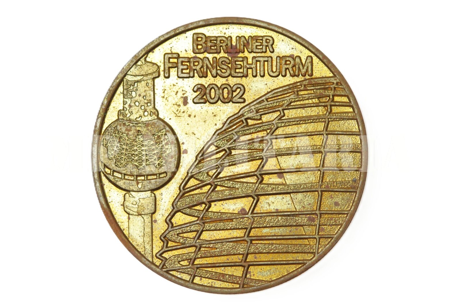 MEDALHA DA TORRE DE TELEVISÃO DE BERLIM / ALEMANHA – 2002