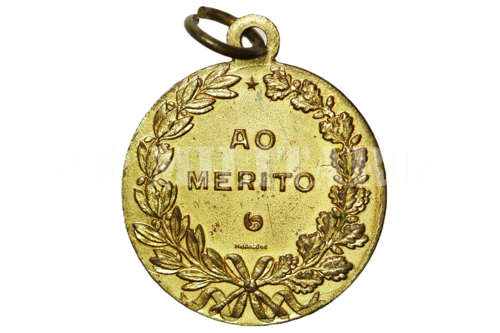 MEDALHA AO MÉRITO DA ACADEMIA DO BARRO BRANCO – FORÇA PÚBLICA DE SÃO PAULO 1948 - Imagem 2