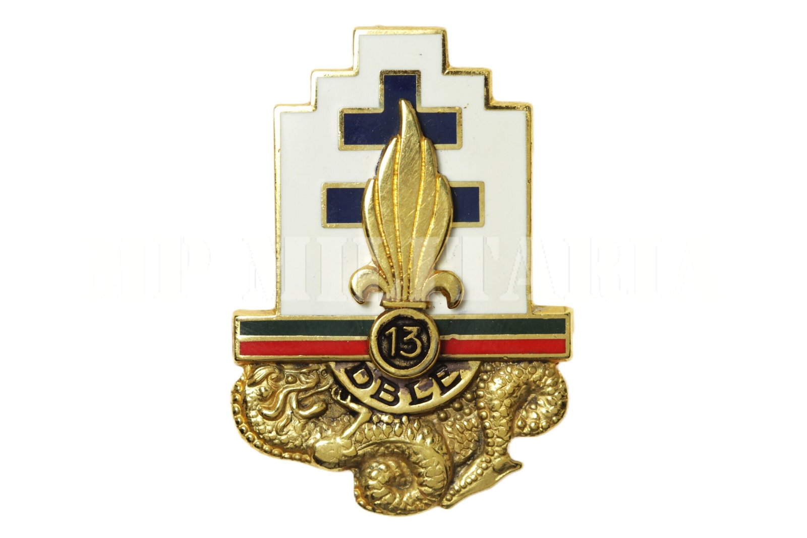 INSÍGNIA DO 13ª MEIA-BRIGADA DA LEGIÃO ESTRANGEIRA - 13e DBLE