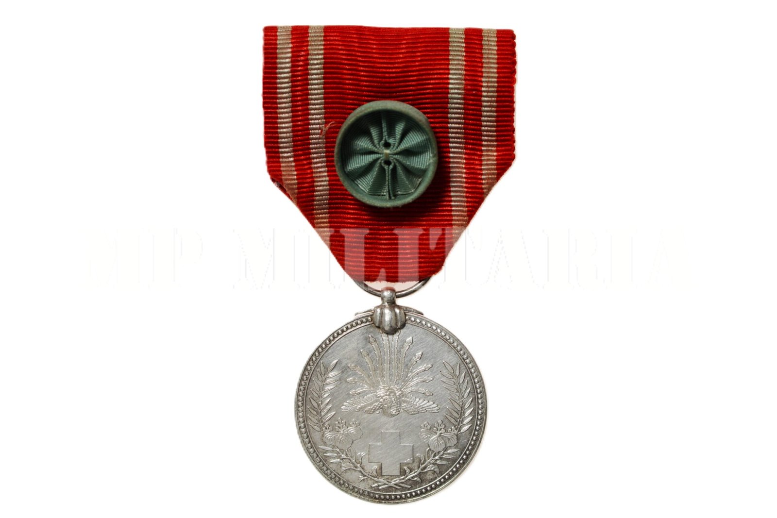 MEDALHA DE PRATA DA CRUZ VERMELHA JAPONESA • PRATA – II GUERRA