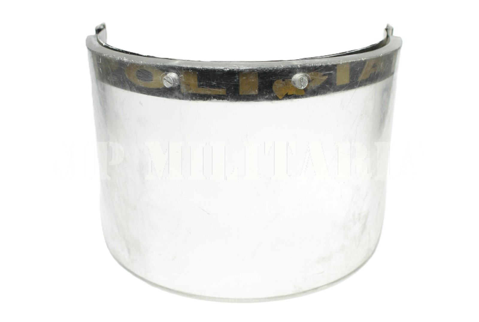 VISEIRA DO CAPACETE DE CHOQUE DA POLÍCIA MILITAR - Imagem 2